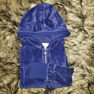 Victoria Secret Blue ZipUp VSX PINK